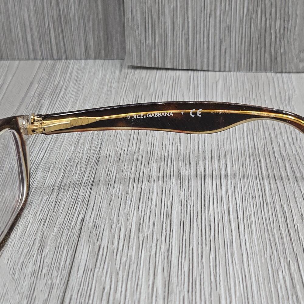 Dolce & Gabbana Eyeglasses DG 3168 2738 Frame Tortoise Women 51[]16 135 - Picture 5 of 5